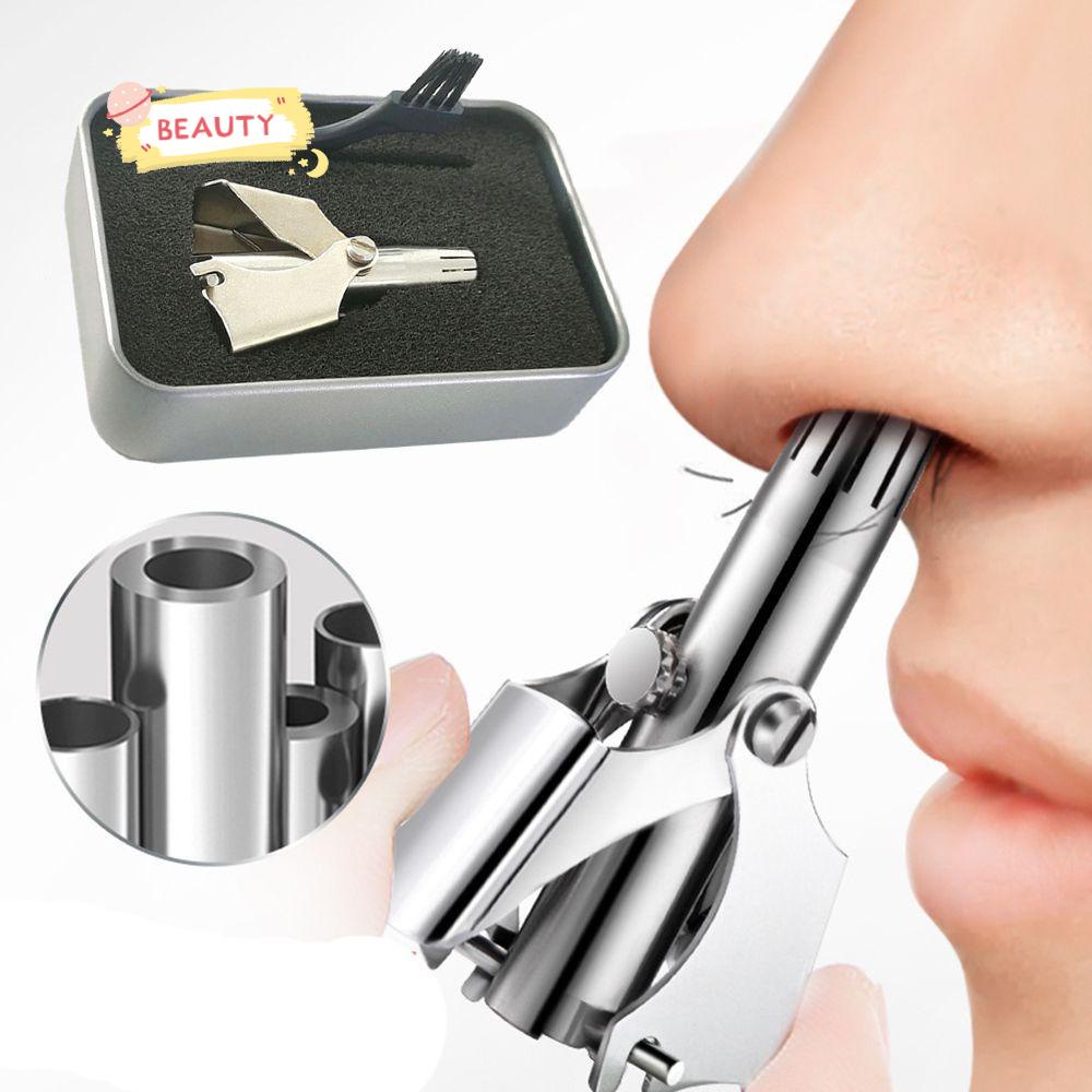 Máy Tỉa Lông Mũi / Cạo Râu Cầm Tay Thông Dụng Có Thể Giặt Sạch Cho Nam