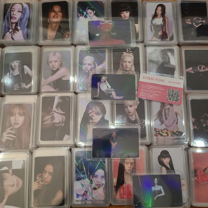 BLACKPINK: 2ND ALBUM [BORN PINK] OFFICIAL PHOTOCARD - LẺ CARD/POB CÁC WEB