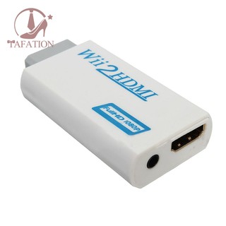 🐾Wii to HDMI Wii2HDMI Full HD FHD 1080P Converter Adapter 3.5mm Audio Output Jack