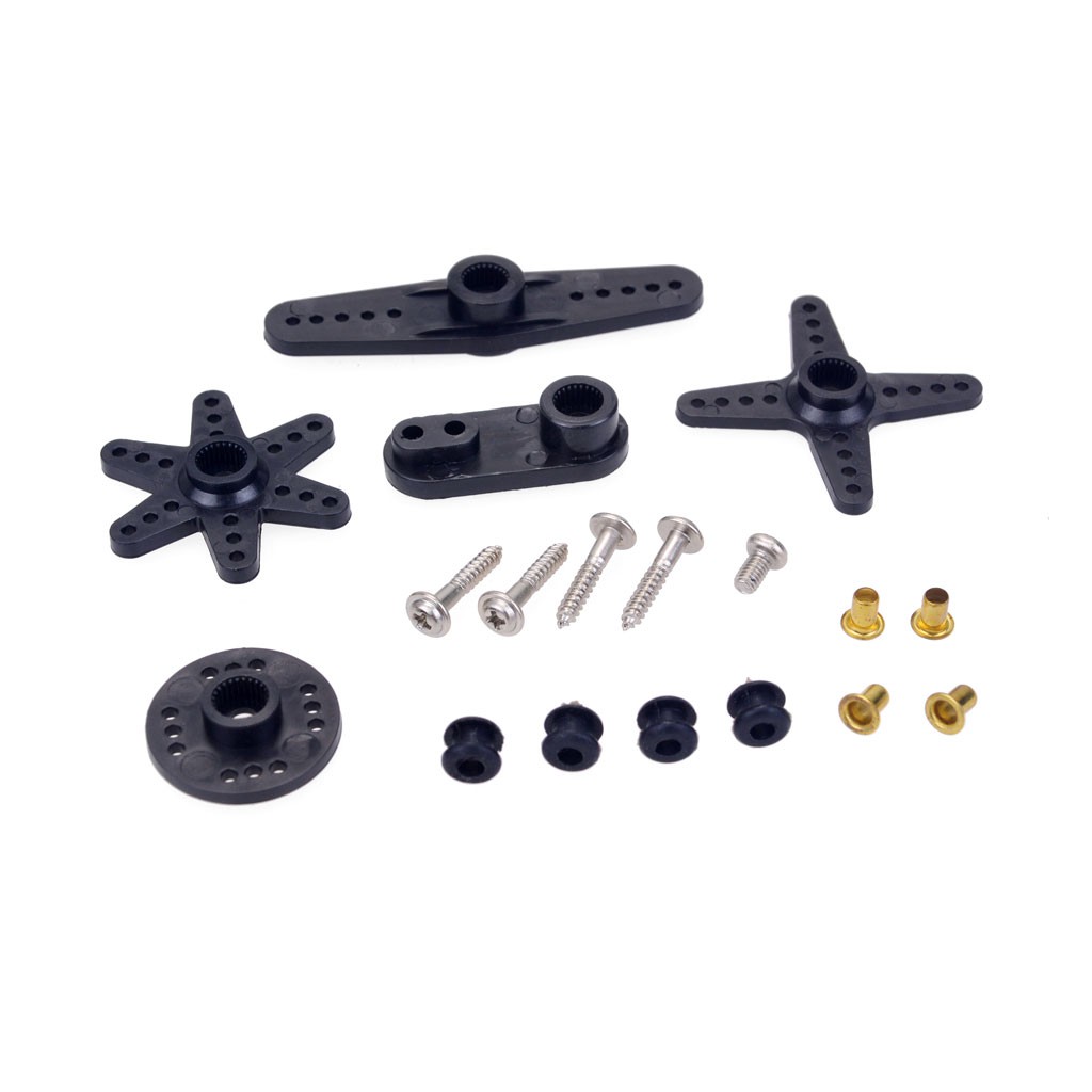 Động Cơ Servo 17g 25g 3KG 6KG Bằng Nhựa Tỉ Lệ 1/8 1/10 1/12 1/14