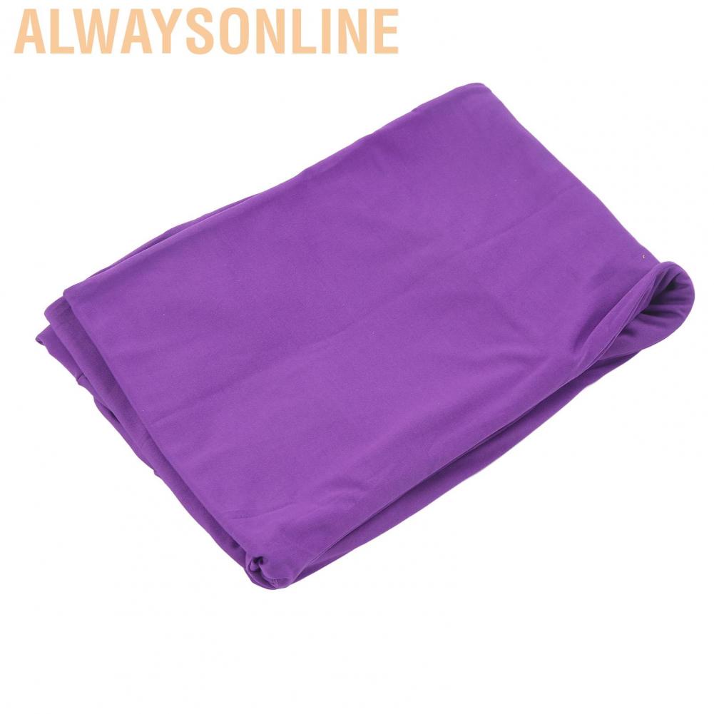 Alwaysonline Purple Screen Suit  Portable No Wrinkle Polyvinyl Chloride Fiber Breathable Photography Chromakey Bodysuit for