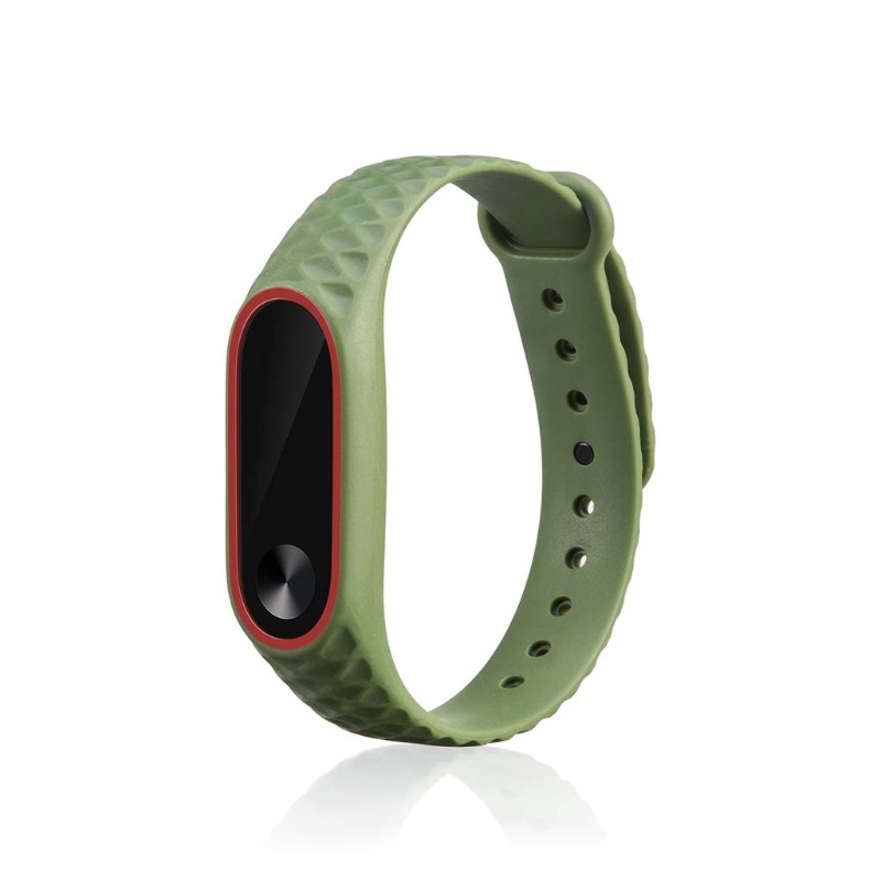 Vòng đeo tay Silicon cho đồng hồ thông minh Xiaomi MI Band 2