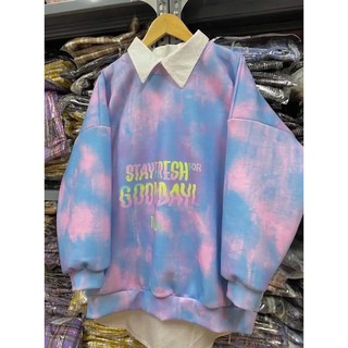 [Sói Xám] [Free ship 50k] ❤️❤️❤️-  Áo nỉ loang STAY HSU1 -Vải xịn