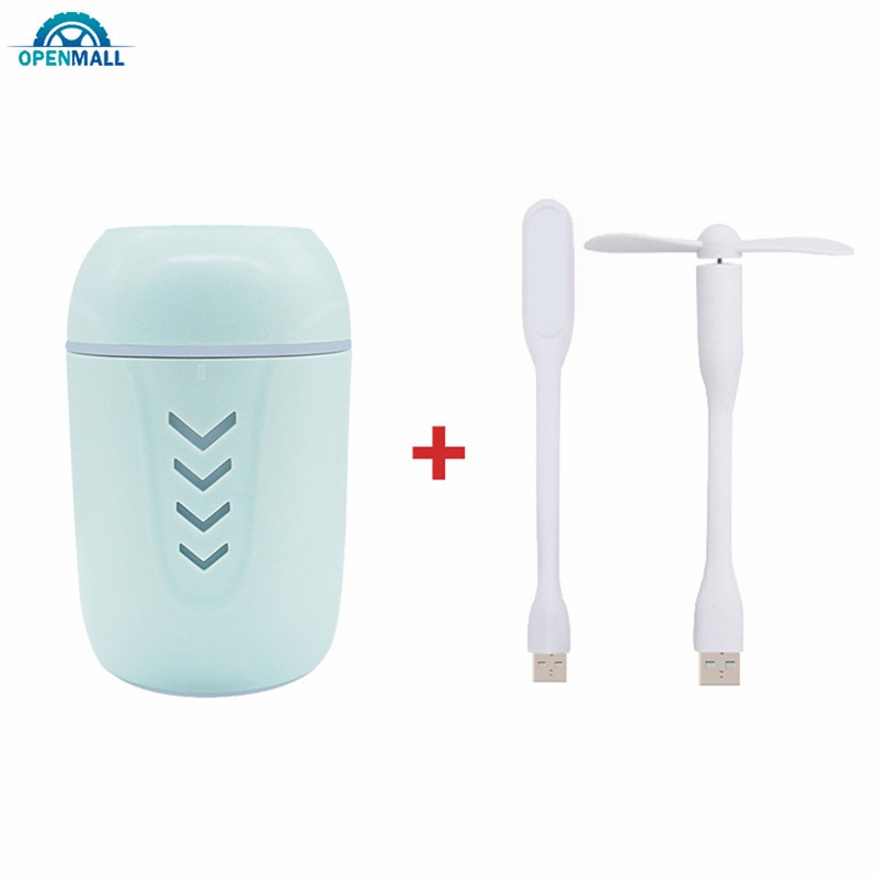 Máy lọc không khí tạo độ ẩm mini cổng cắm USB màu trắng dùng trong nhà