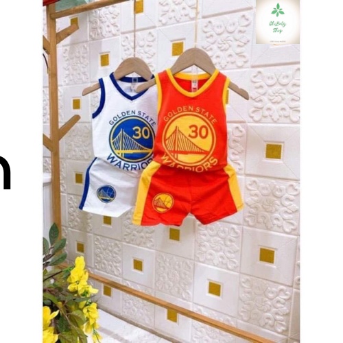 Thanh lí bộ thể thao bóng rổ ba lỗ mùa hè cho bé