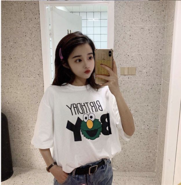 Áo thun tay lỡ Unisex BirthDay Boy