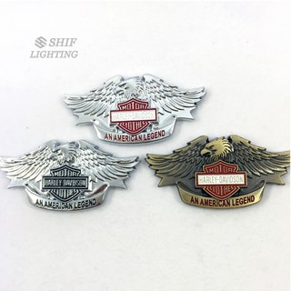 1 Miếng Dán Trang Trí Xe Hơi Hình Hawk Eagle Harley Davidson