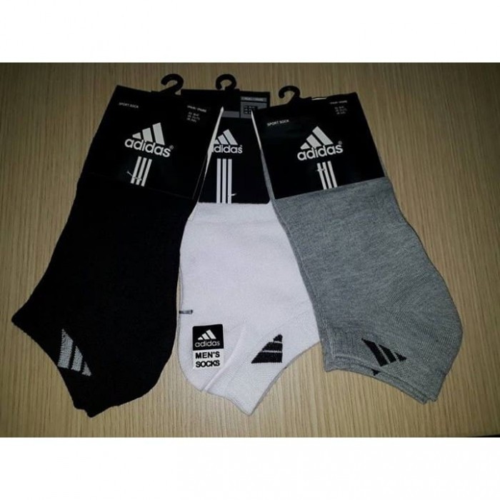 [BÁN SỈ] vỉ 10 đôi tất nam cổ ngắn adidasa