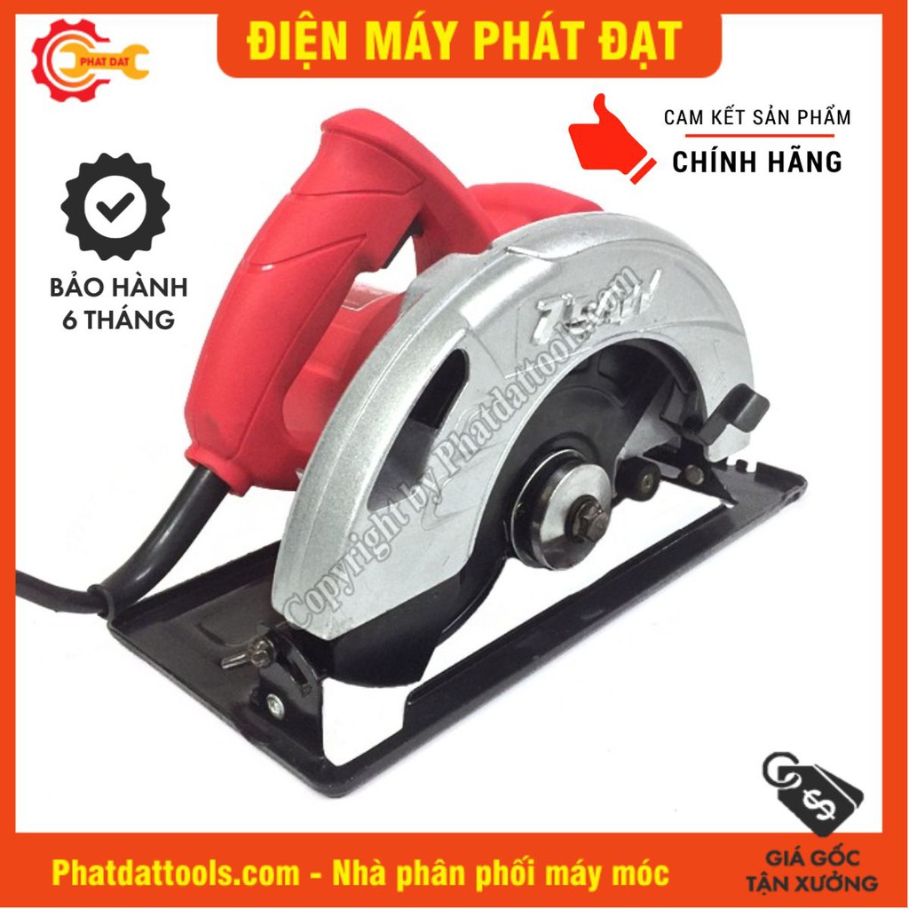 Máy cưa đĩa ACZ 185A tặng kèm lưỡi cắt gỗ phi 185-Chính hãng-Bảo hành 6 tháng