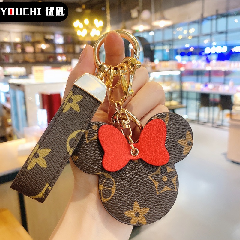 Lv Móc Khóa Hình Chuột Mickey Minnie Xinh Xắn