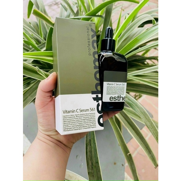 Tinh chất Vitamin C Serum b561 Esthemax 100ml dưỡng trắng da cấp ẩm
