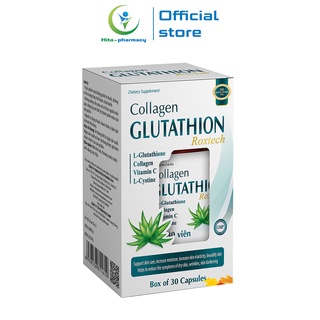 Collagen Glutathion ROXTECH, l-cystine đẹp sáng da, giảm nám sạm da