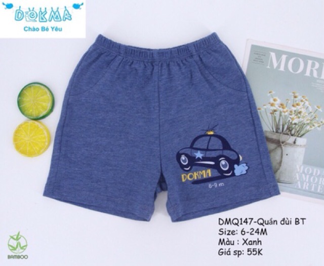 Quần đùi bé trai Dokma (Sz 6-24m)