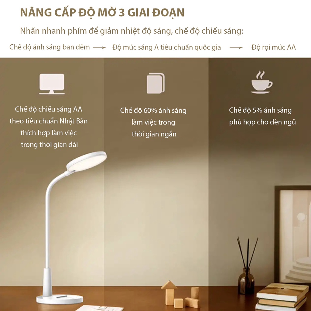 Đèn bàn học, đọc sách Panasonic , Đèn Bảo vệ mắt HHLT0347 , HHLT0345