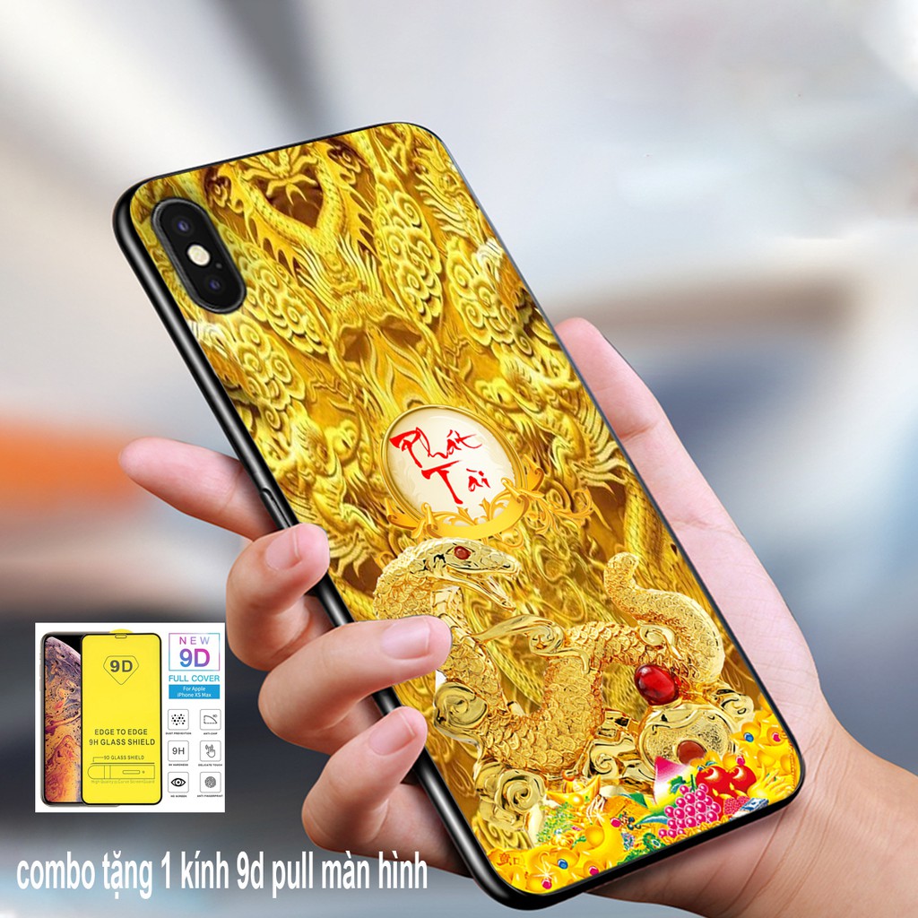 Ốp kính cường lực IPHONE X_XS_XR_XSMAX ( COMBO TẶNG 1 KÍNH CƯỜNG LỰC 9D PULL MÀN HÌNH) Ốp điện thoại cao cấp bapshoppe