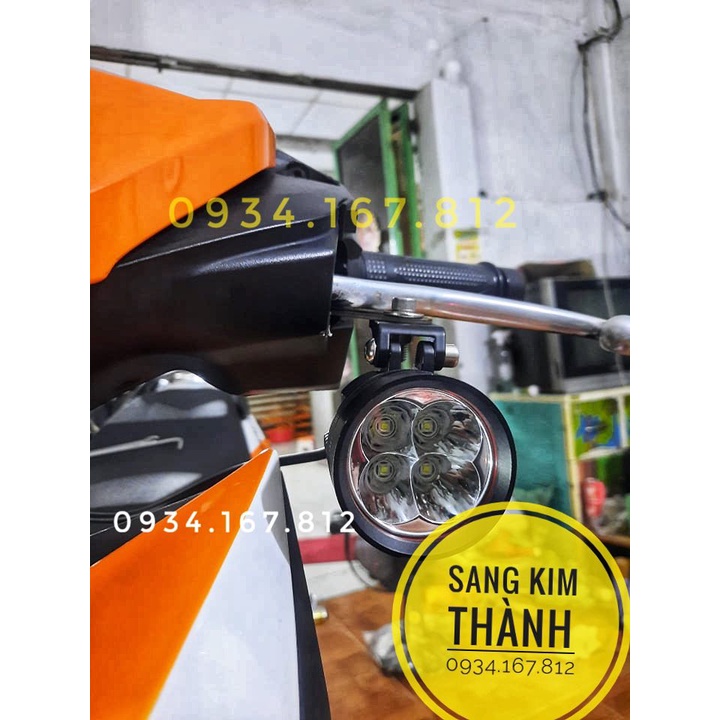 Pat Gắn Đèn Trợ Sáng Tay Côn Xe Honda WINNER X, WINNER v1