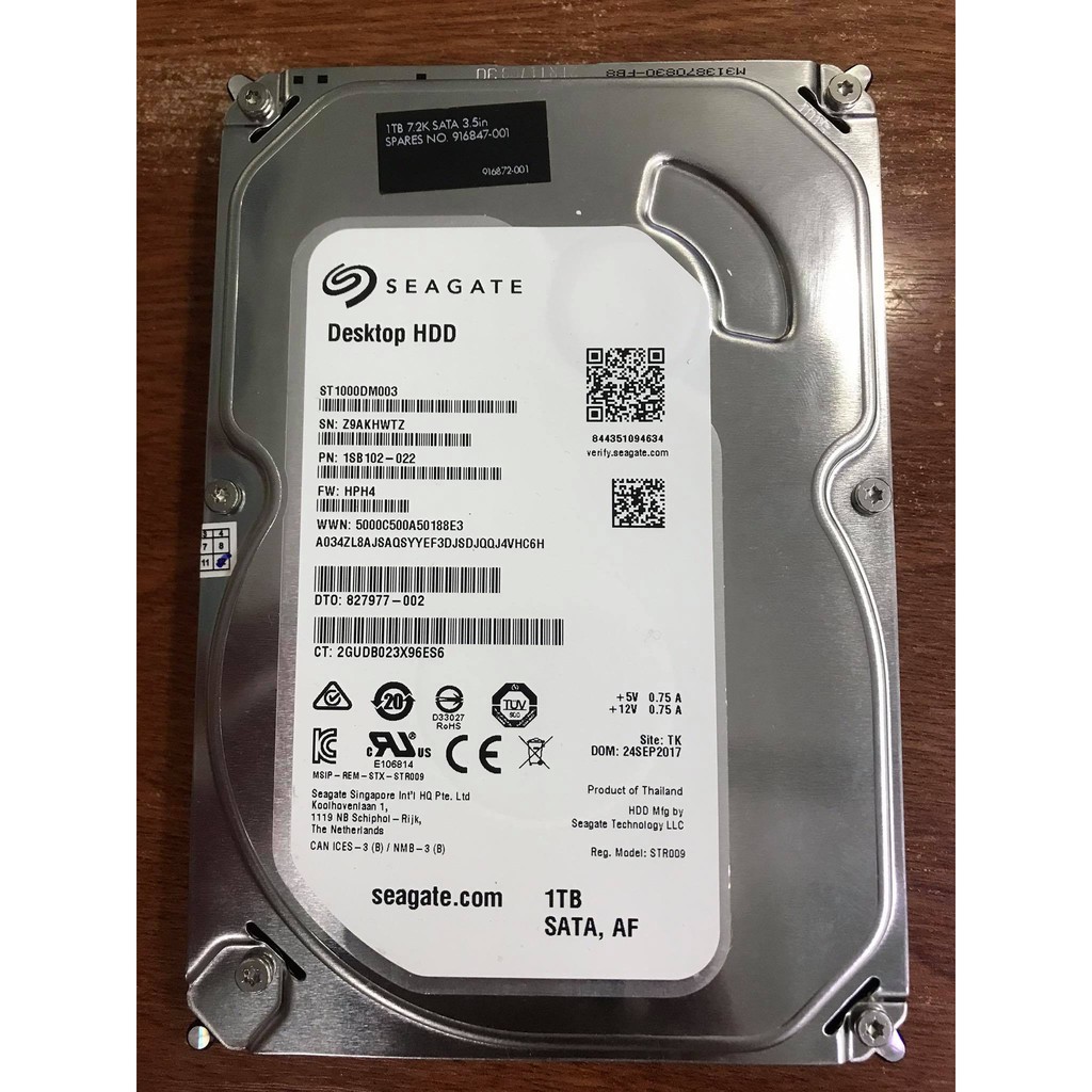 Ổ Cứng HDD 1T Western Black,Red chuyên dùng cho sever chạy 24/24