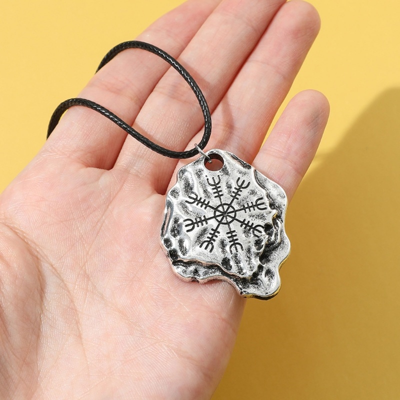 Vòng cổ Mặt La Bàn Phong Cách Viking Thời Trang Cho Nam