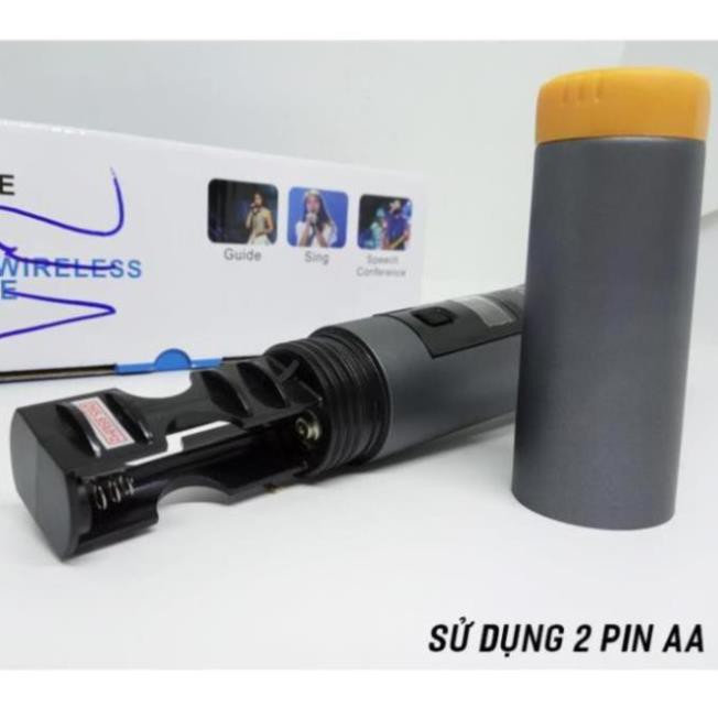 MICRO HÁT KARAOKE KHÔNG DÂY V12 DÀNH CHO LOA VÀ AMLY