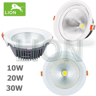 Đèn LED Âm Trần Rọi Tròn 10W/20W/30W - Đèn Spotlight Chip COB - Tuổi Thọ Trên 60.000H