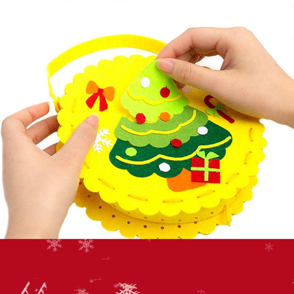 Túi Đựng Kẹo Giáng Sinh Thủ Công Cho Bé