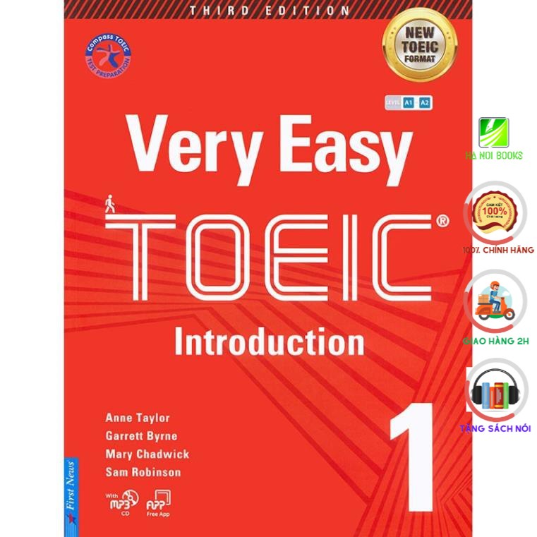 Sách - Very easy TOEIC 1 - Introduction - Third edition (kèm code online) - First News