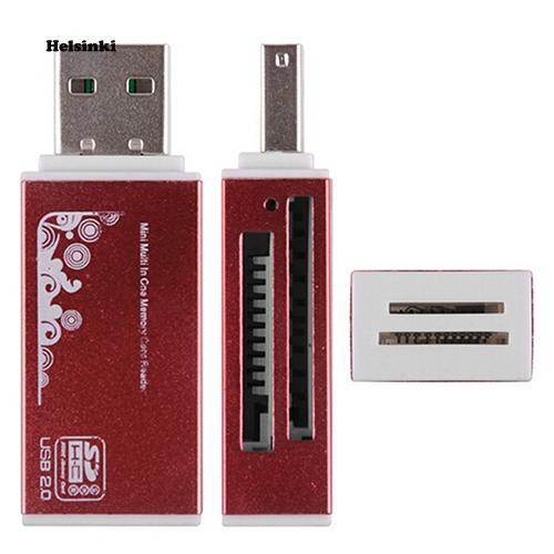 Đầu Đọc Thẻ Nhớ Micro Sd Sdhc Tf M2 Mmc Ms Pro Duo Usb 2.0