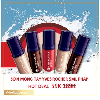 [SĂN DEAL_DATE 2022] Sơn móng tay Yves Rocher Botanical Color Nail Polish 5ml [Chính hãng]