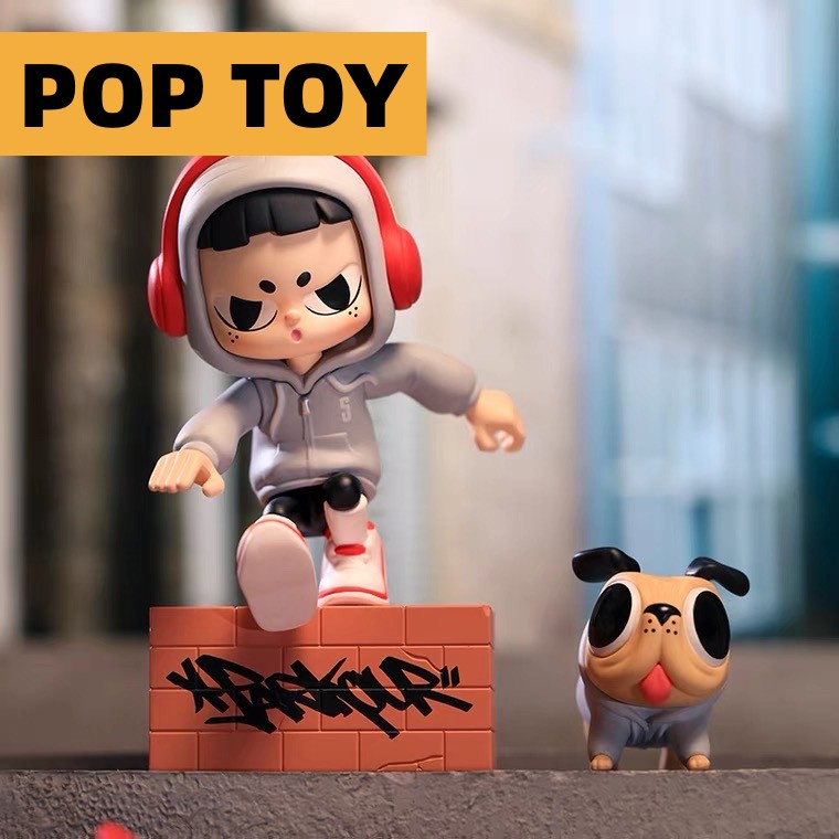 Mô Hình Búp Bê Pop Mart Thể Thao Siêu Dễ Thương