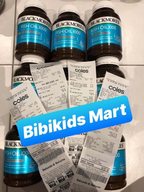 Dầu cá khử mùi blackmores Omega 3 Fish Oil 1000mg 400 viên | BigBuy360 - bigbuy360.vn