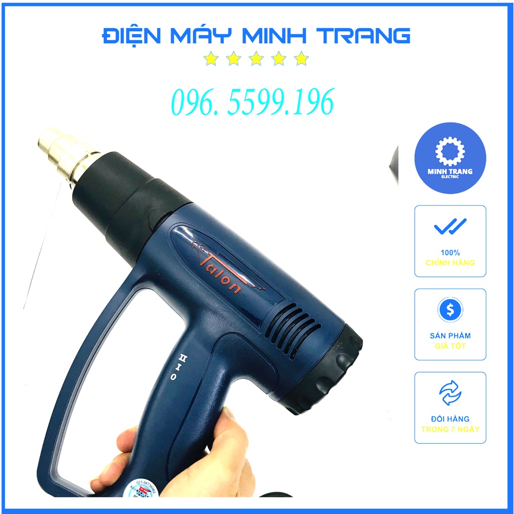 Máy Khò Hơi Nóng Talon - 2000W,  Bọc Giỏ Quà Tết,Bọc Giỏ Hoa Quả..