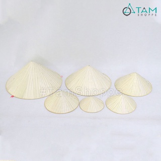 [ĐAN LÁT TỈ MỈ - NHIỀU SIZE] Nón lá trang trí hàng đẹp nhiều cỡ