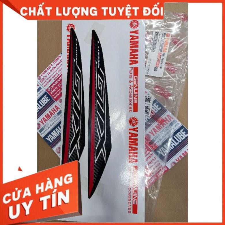 1 Tem ốp sườn  xe Yamaha chính hãng Luvias