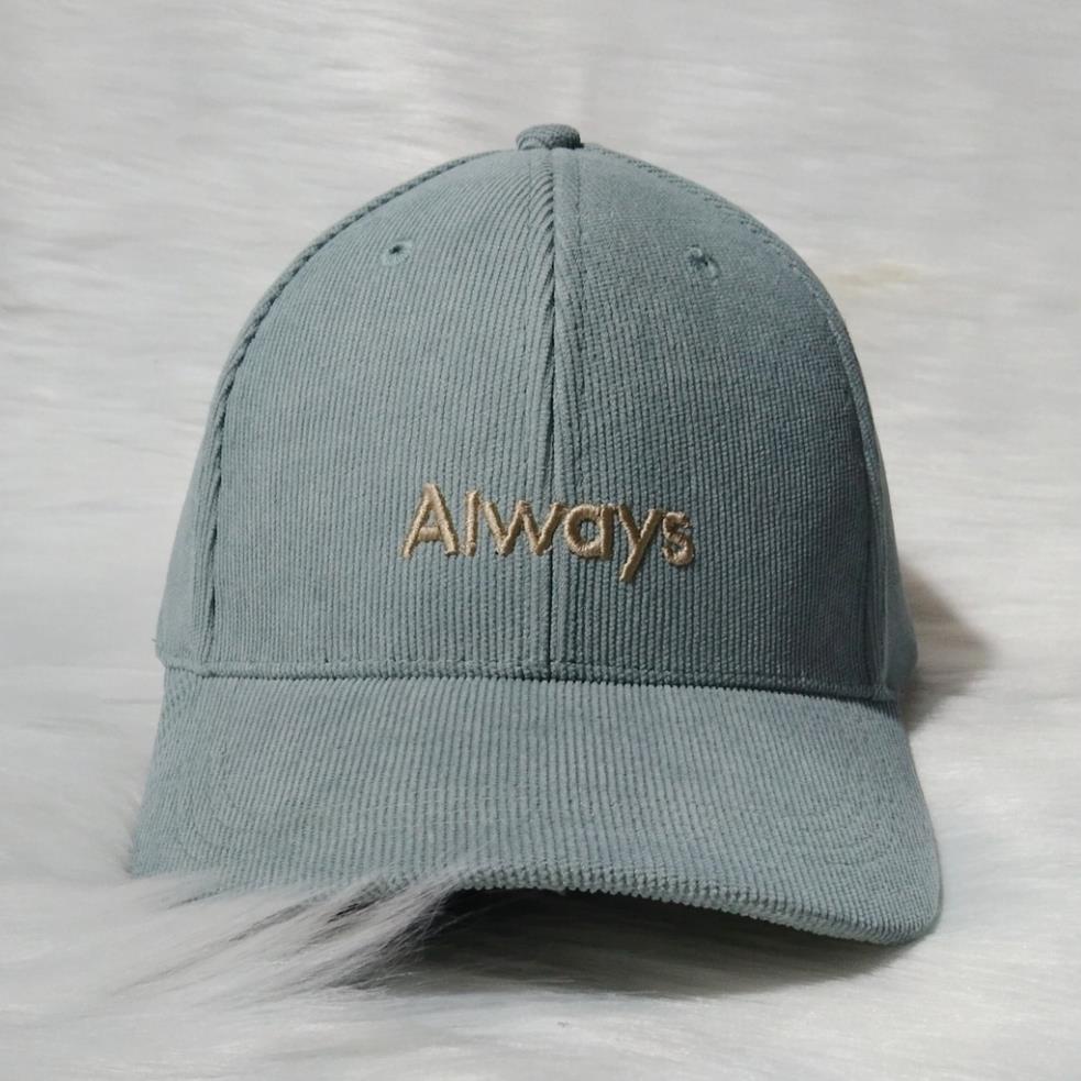 Mũ lưỡi trai, nón kết nam cao cấp , nón lưỡi trai nam nữ đẹp thêu CHỮ ALWAYS , nón Ulzzang unisex nam nữ mã số K19 *