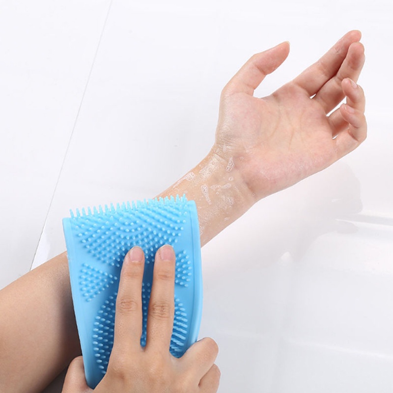 Dây Chà Lưng Khi Tắm Rửa, Dây Cọ Lưng Bằng Silicone Gai Giúp Massage Toàn Cơ Thể 1 Cách Dễ Dàng GIA DỤNG KAIA-STORE