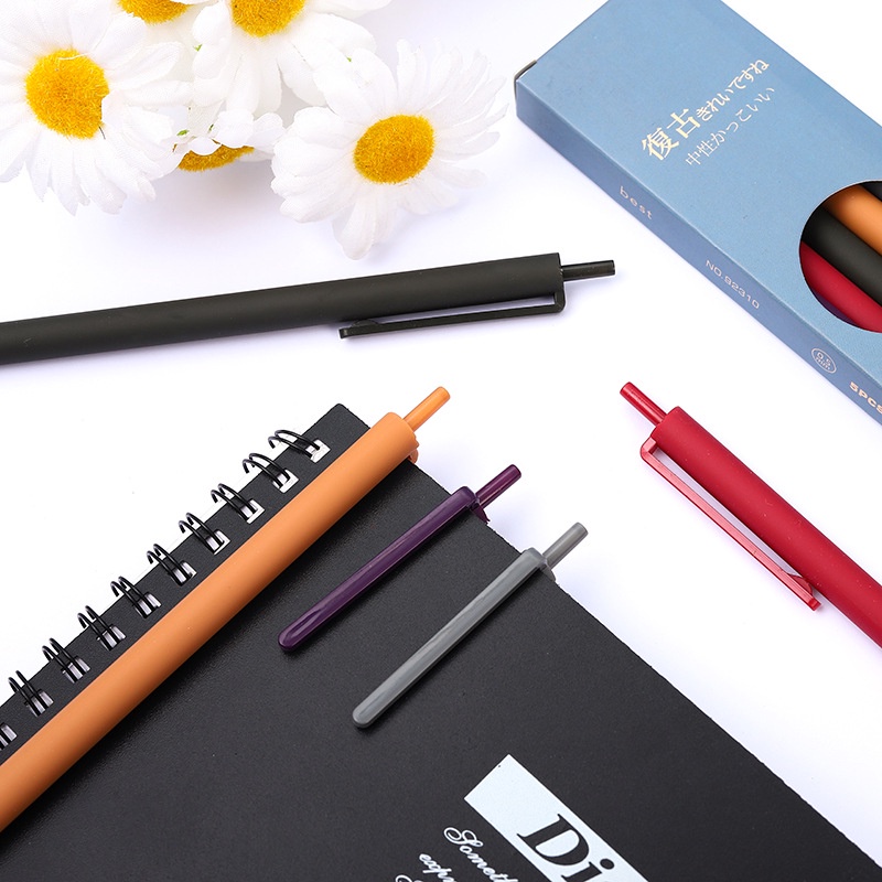 Set Bút  Kaco Shaoqi Bản Dupe nhiều màu phong cách cổ điển phụ kiện văn phòng phẩm DecorMe