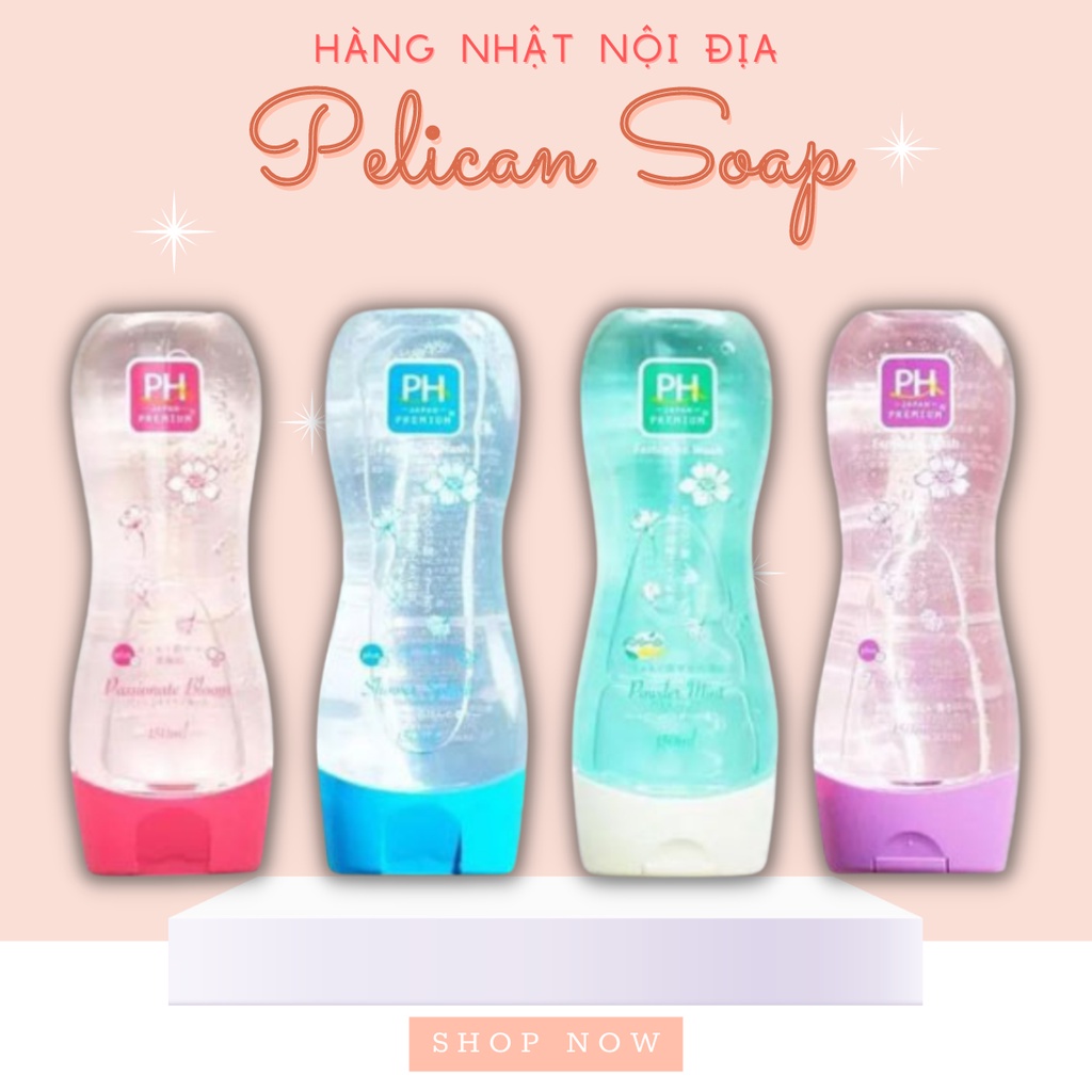 Dung Dịch Vệ Sinh Phụ Nữ pH Care Nội Địa Nhật Bản 150ml pelican