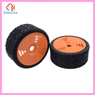 [Lzdxwcke2] GamZine RC Lốp vành bánh xe ô tô tỷ lệ 1 / 8 RC Lốp cao su ô tô Khung tấm màu trắng