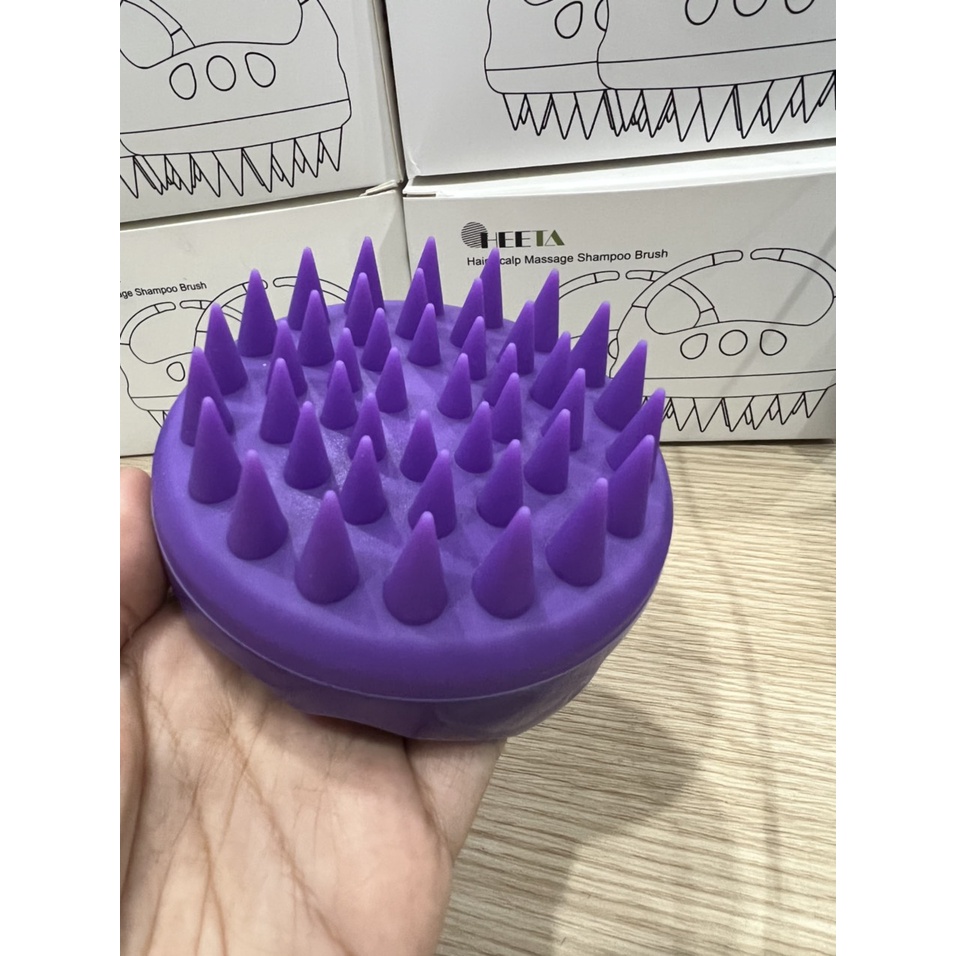 LƯỢC GỘI ĐẦU MASSAGE HEETA CHÍNH HÃNG MỸ - MẪU MỚI 2022