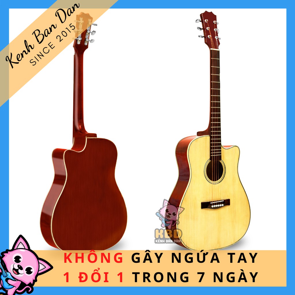 [XẢ KHO] Đàn Guitar acoustic Cao cấp nhập khẩu Thái Lan tặng kèm phụ kiện