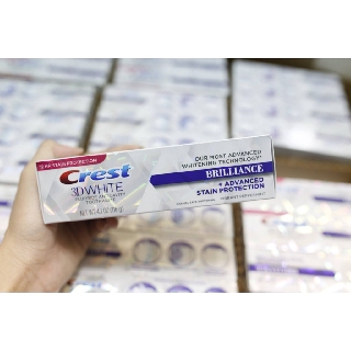 [CÁC MÙI] Kem Đánh Răng Crest 3D White Brilliance (116g)