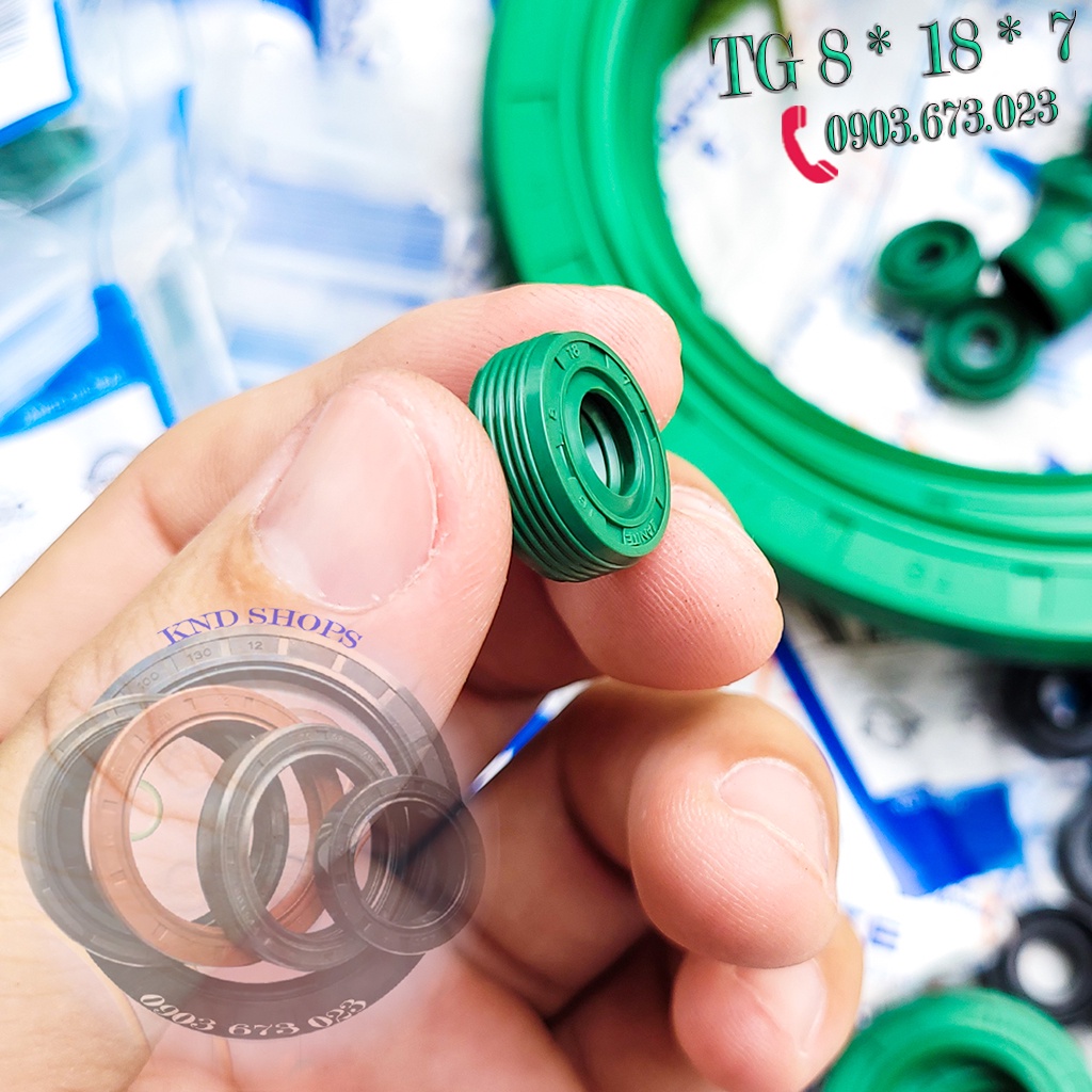 Phốt chặn dầu  Janite TG 8*18*7 | TG 8*20*7 | TG 9*18*7 | TG 10*18*5,  máy rửa xe, phụ tùng xe máy