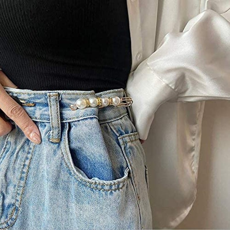 2 Trâm Cài Ngọc Trai Bằng Kim Loại Dễ Thương