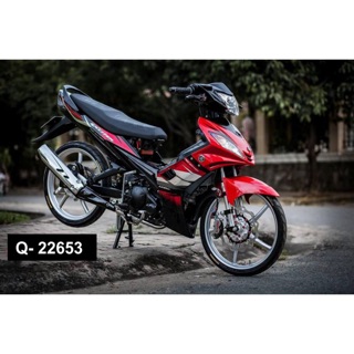 Tem rời Exciter 135 đỏ đen