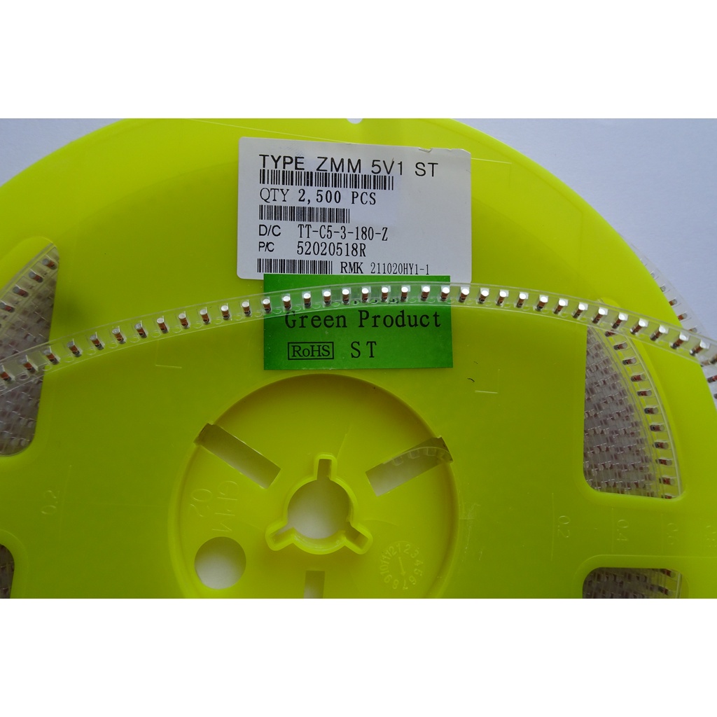 Diode Zenner 5V1 smd 1206 1/2W Đi ốt zener 5V1 dán