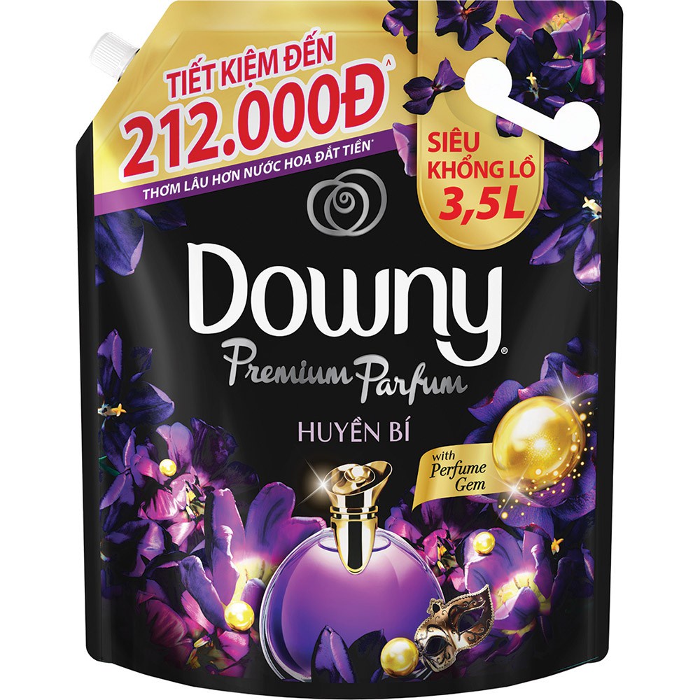 Nước Xả Downy Hương Nước Hoa Huyền Bí Túi 3.5 Lít
