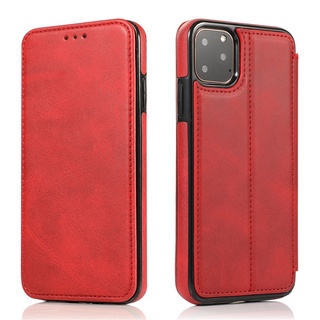 Bao da điện thoại nắp lật có ngăn đựng thẻ thích hợp cho Iphone Xs Max Xr I8 I7 I6S Plus Se 2020