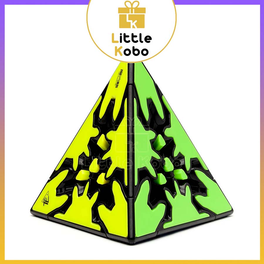 Rubik QiYi Pyraminx Gear Cube Rubic Biến Thể Bánh Răng Series Đồ Chơi Trí Tuệ Trẻ Em Phát Triển Tư Duy - Little Kobo