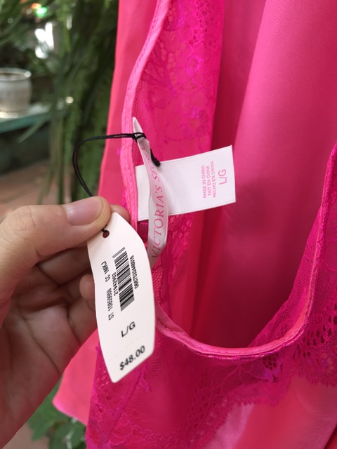 Size S M L váy ngủ lụa satin Victoria secret | BigBuy360 - bigbuy360.vn