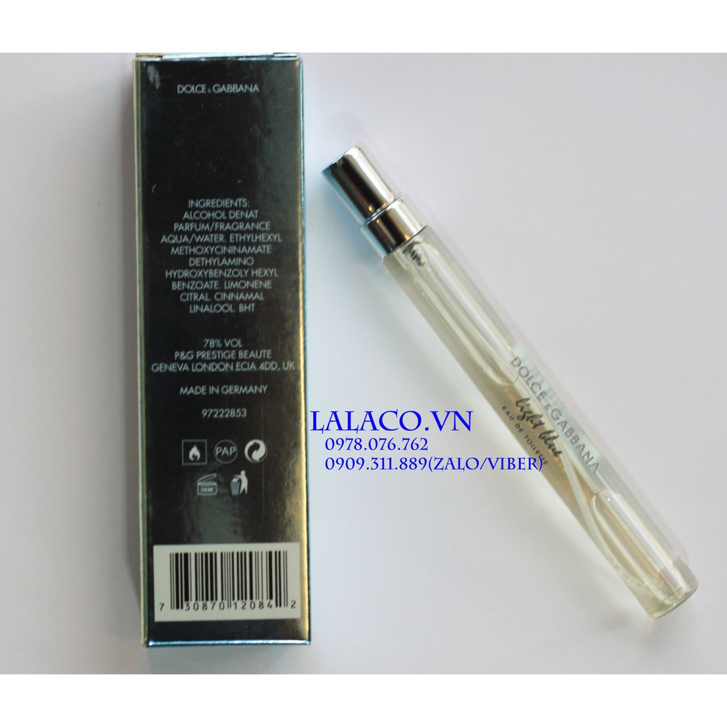 Nước hoa mini Dolce & Gabbana Light Blue 10ml